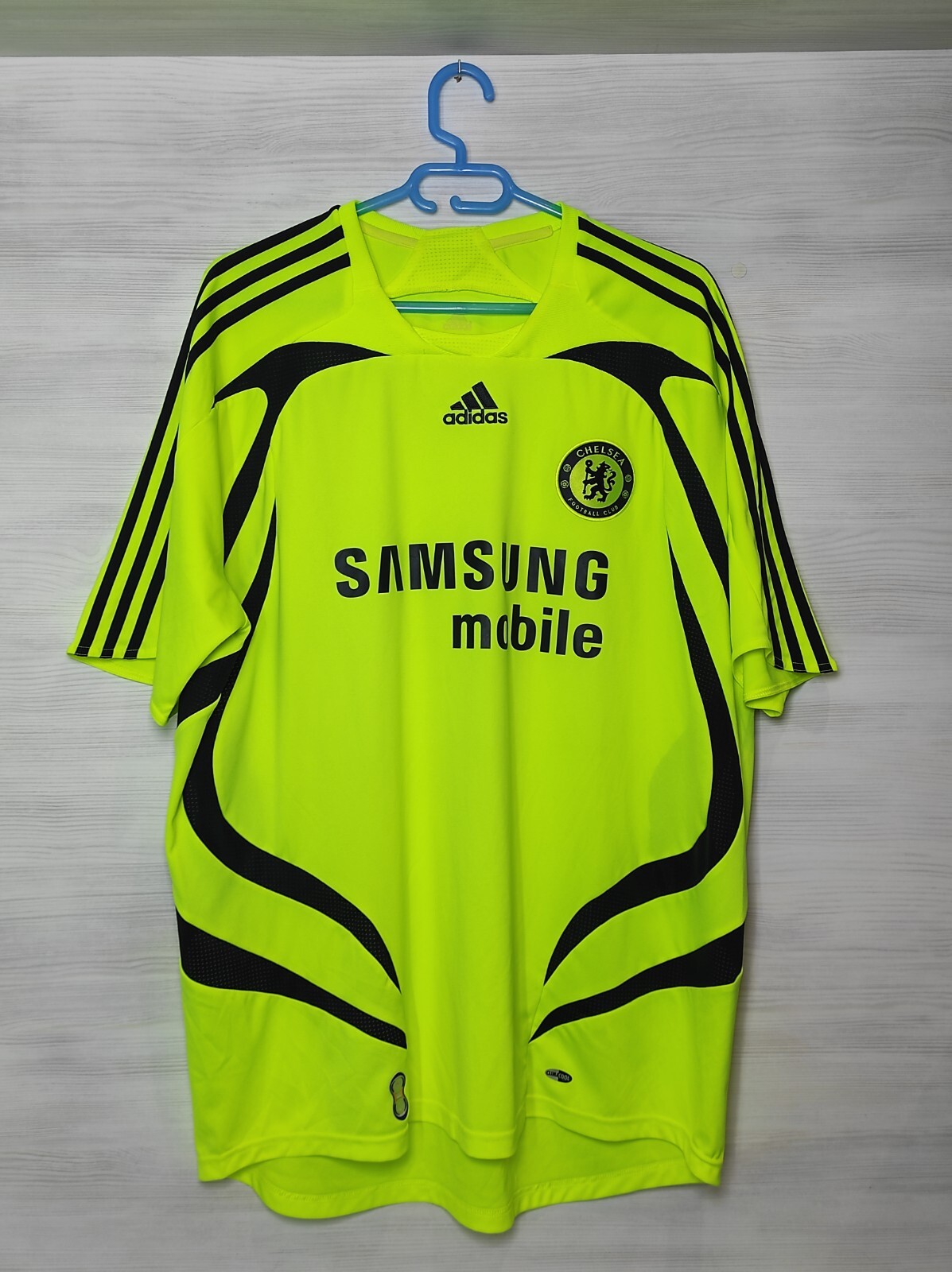 CHELSEA FC 2007-08 AWAY SHIRT ADIDAS 697777 JERSEY SOCCER