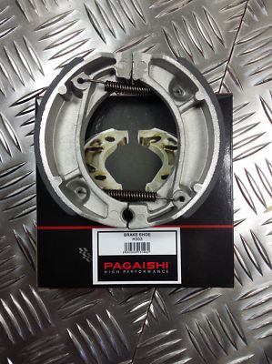 PAGAISHI REAR BRAKE SHOES Daelim NS 125 SG125FK 1998 C/W SPRINGS