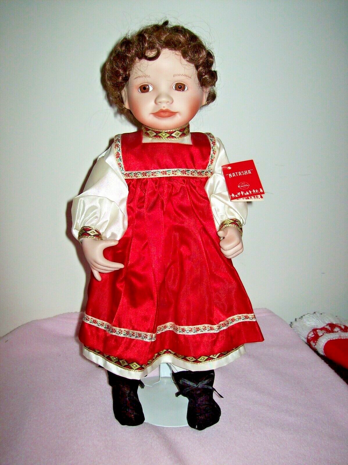 ASHTON DRAKE /  KNOWLES /KATHY BARRY-HIPPENSTEEL PORCELAIN DOLL 