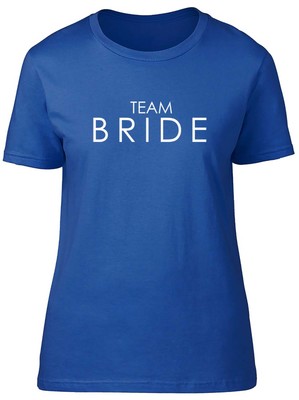 Team Bride Hen Do Party Fitted Womens Ladies T Shirt Gift
