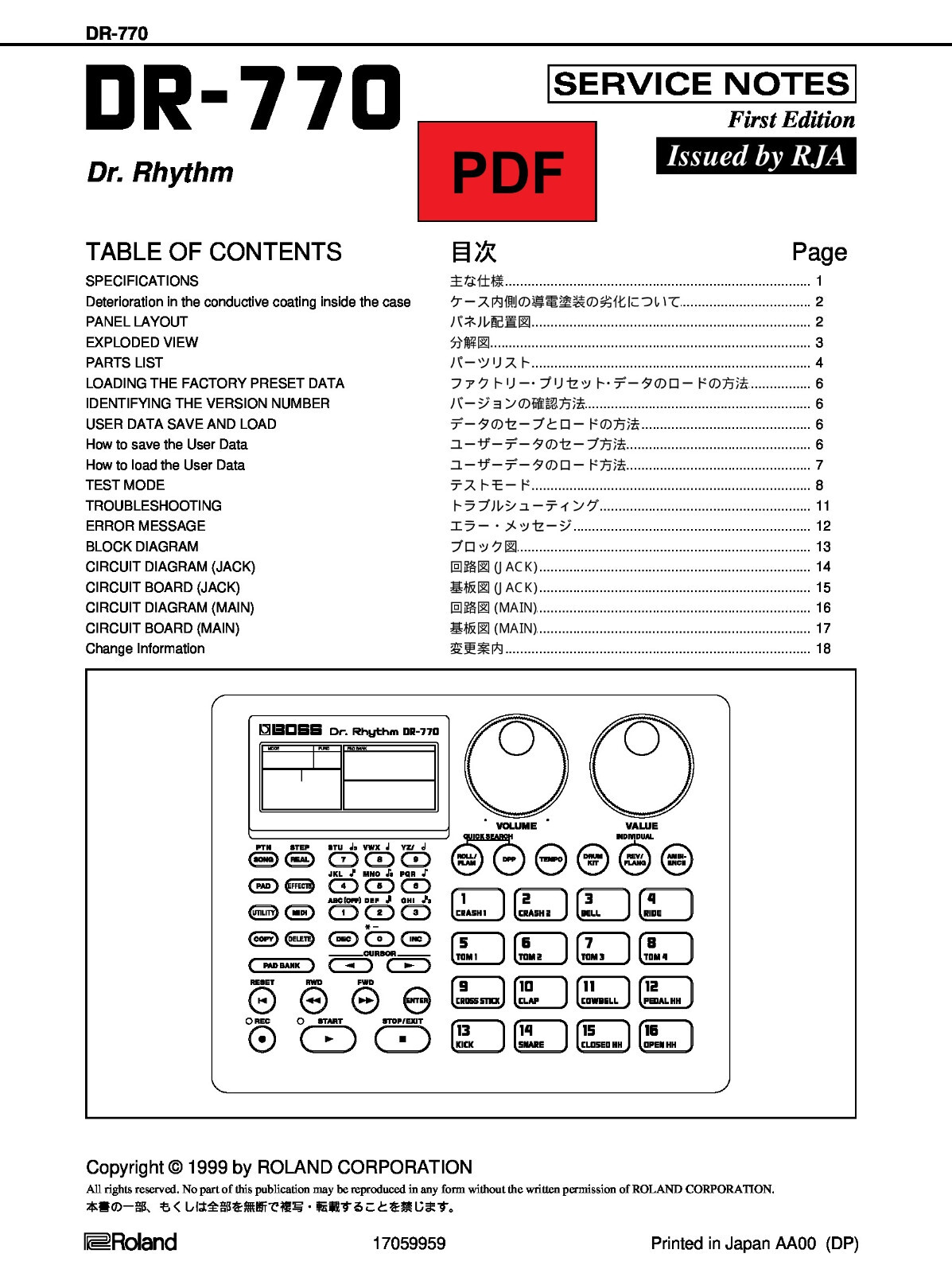 配信機器・PA機器・レコーディング機器 BOSS DR-770 Boss DR-770 Dr Rhythm Drum Machine Sequencer w/Adapter Used