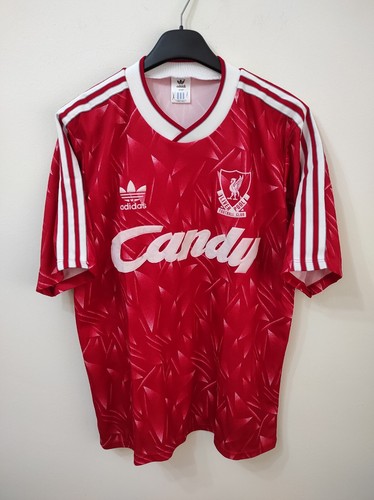 LIVERPOOL 1989-1990 Candy camiseta shirt trikot maillot maglia 40