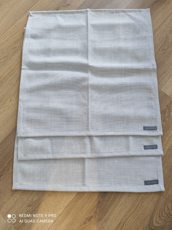 CarrÃ© Tissu Fox Linton Gris Brillant 62x62cm