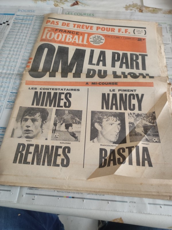 France Football 1342 Du 21 DÃ©Cembre 71