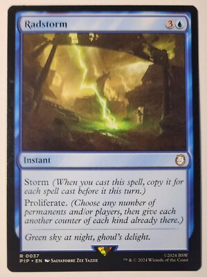 MTG Radstorm PIP 0037 Universes Beyond: Fallout Regular Rare