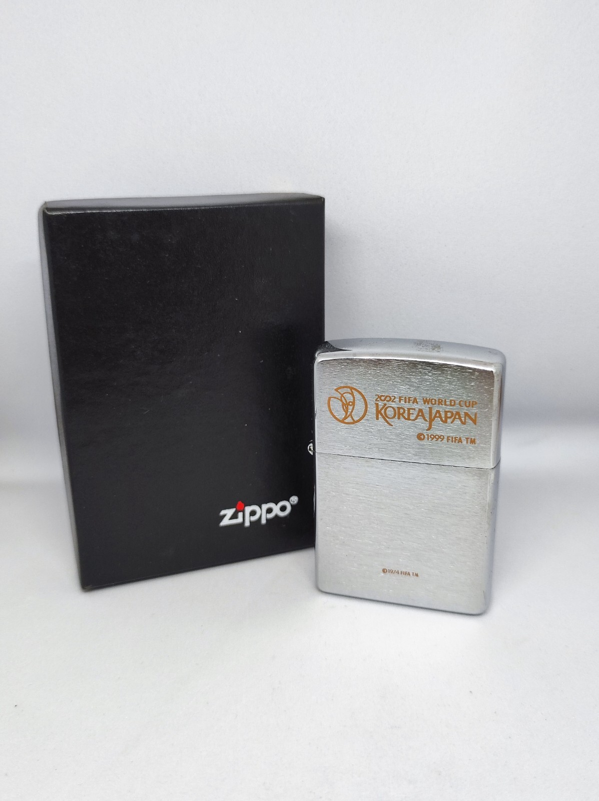 ZIPPO - 新品未使用ZIPPO2002FIFA WORLD CUP Zippo 2002 Fifa World Cup Korea Japan Lighter Case - No