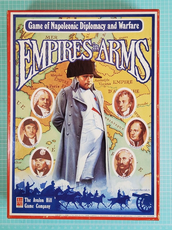 Empires In Arms By Avalon Hill Napoleonic War Game