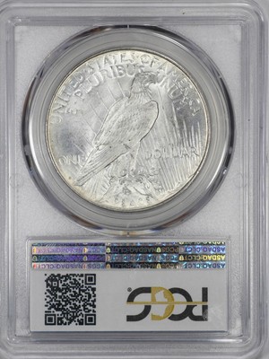 1934 D PEACE SILVER DOLLAR S$1 NGC CERTIFIED MS 63 MINT STATE  (731)