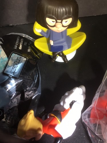 MCDONALDS DISNEY PIXAR INCREDIBLES 2 2018 HAPPY MEAL TOYS LOT OF 7 Pcs