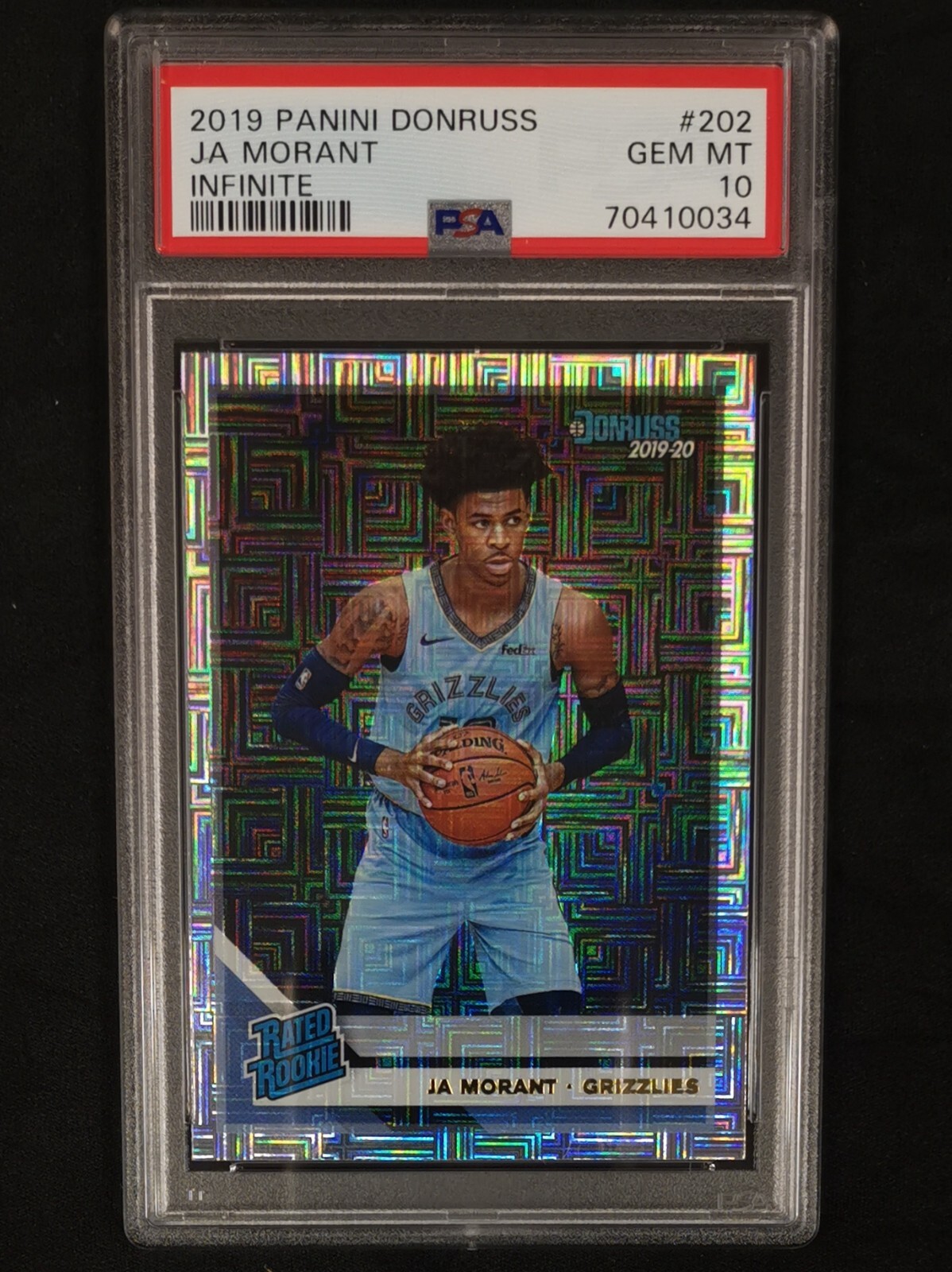 その他 Donruss Infinite Mojo SP Ja Morant RC 2019-20 Donruss Rated Rookie INFINITE Ja Morant RC Mojo #202