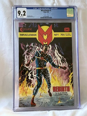Miracleman #1 CGC 9.2 Eclipse Comics
