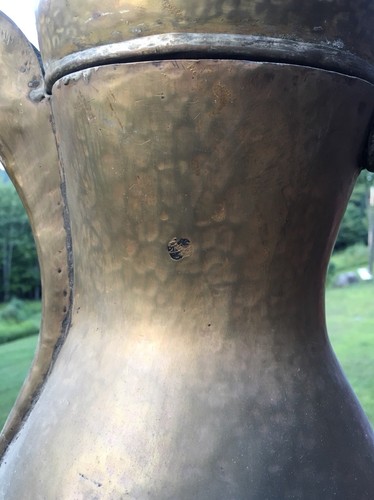 Dallah Arabic Coffee Pot Islamic Oman UAE Qatar Dubai Kuwait Signed 59 cm Tall