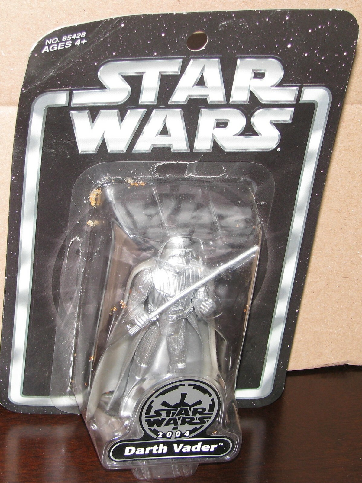 ２００２ Ｎ．Ｙ トイフェア限定 シルバー・ダースベイダー ☆激レア☆ STAR WARS 2002 New York Toy Fair SILVER DARTH