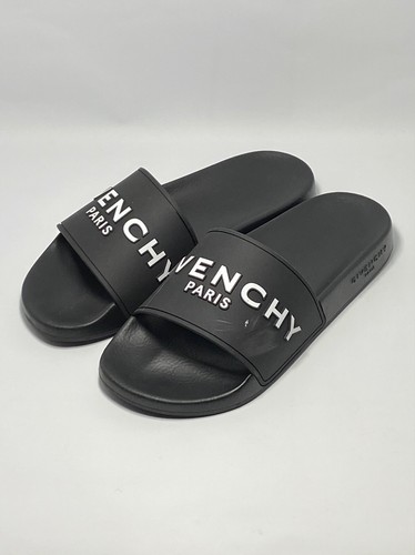 ☆【GIVENCHY】☆BH301TH1DB001 GIVENCHY PARIS Slide Sandals☆ Givenchy Paris Slide Sandals Black Men's - BH301TH1DB-001 - US