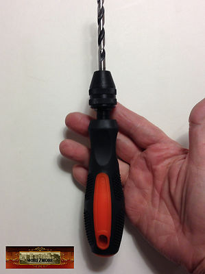 M00136-FS MOREZMORE Adjustable 0.04'' - 1/4'' Manual Hand Drill Handle Pin Vise