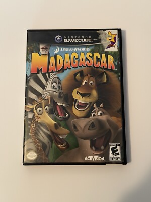 Madagascar (Nintendo GameCube) Complete in Box CIB - Tested