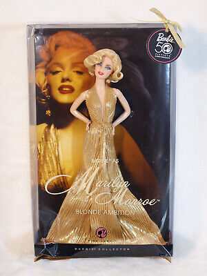 Mattel Barbie Marilyn Monroe Blonde Ambition 50th Anniversary Pink Label NRFB