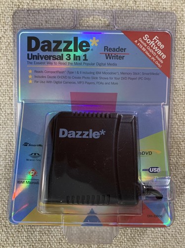 grapeseed unit32 writer reader付き Dazzle Universal 3 In 1 Reader Writer DM-23600 NEW | eBay