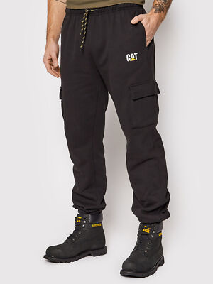 

CAT Pocket Pants Мужские черные спортивные штаны-карго CATerpillar Спортивная одежда Низ, Черный, CAT Pocket Pants