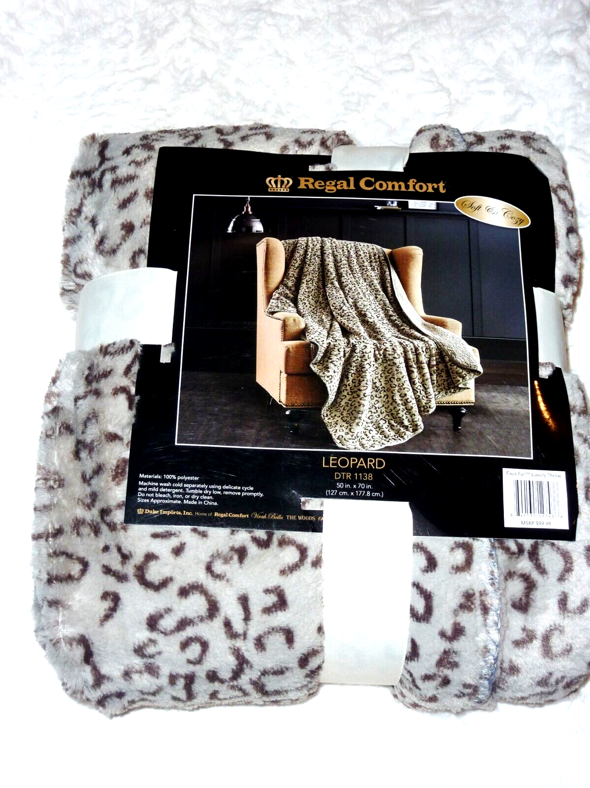 NWT Regal Comfort Luxury Plush Super Soft Twin Throw Blanket 50 x 70 Cozy eBay