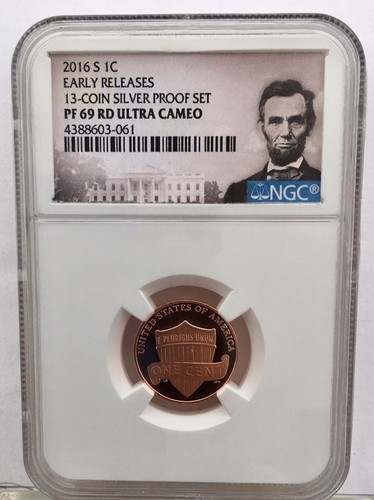 2016 S Lincoln Shield Proof NGC PF69  Shipping $$ on First Coin Only