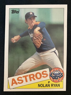 1985 Topps - #760 Nolan Ryan