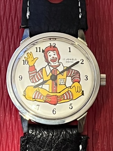 McDonald's 時計 The Official Ronald McDonald Watch 1984 Digital New Old