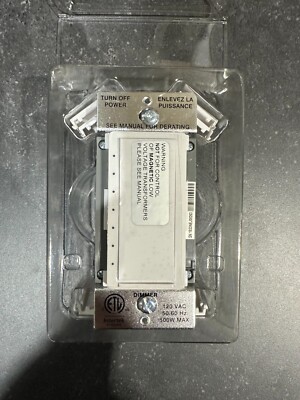 Crestron CLW-DELVEX-P-W-S  Cameo Wireless In-Wall Dimmer, ELV 120V, White Smooth