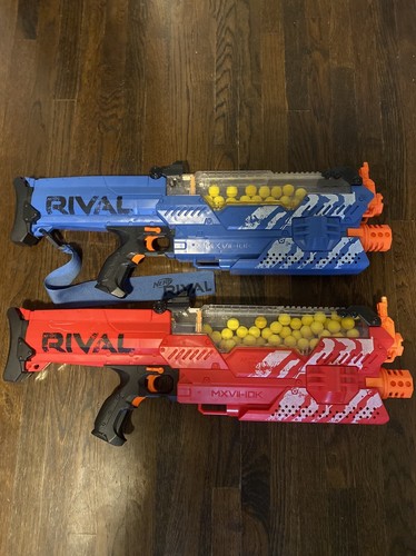 Amazon.com: Nerf Rival Hera Mxvii 1200 White Combat Blaster