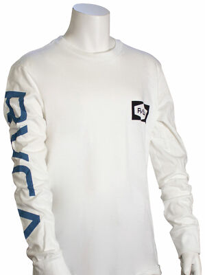 

Футболка RVCA Boys Bracket LS — белая — новинка, Белый