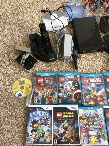 Huge Nintendo Wii U Lot! 22 Games Lego Mario Star Wars MORE!