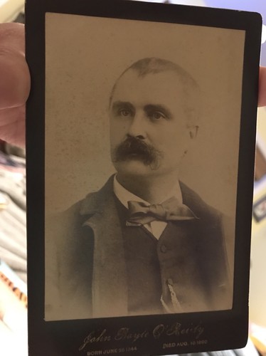 Antique John Boyle O’Reilly Cdv Memorium