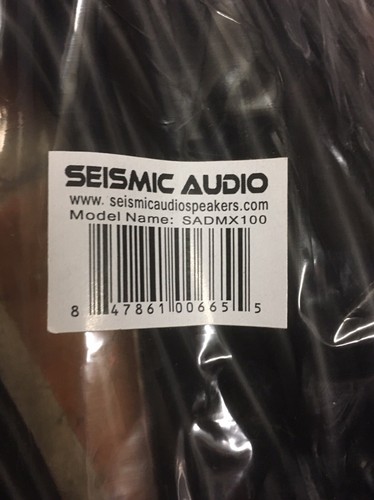 4 pack Seismic Audio 100' DMX lighting cables