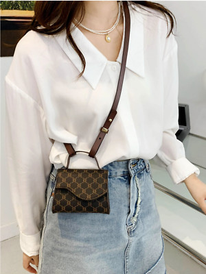 Multicolor Mini All Over Print Square Bag