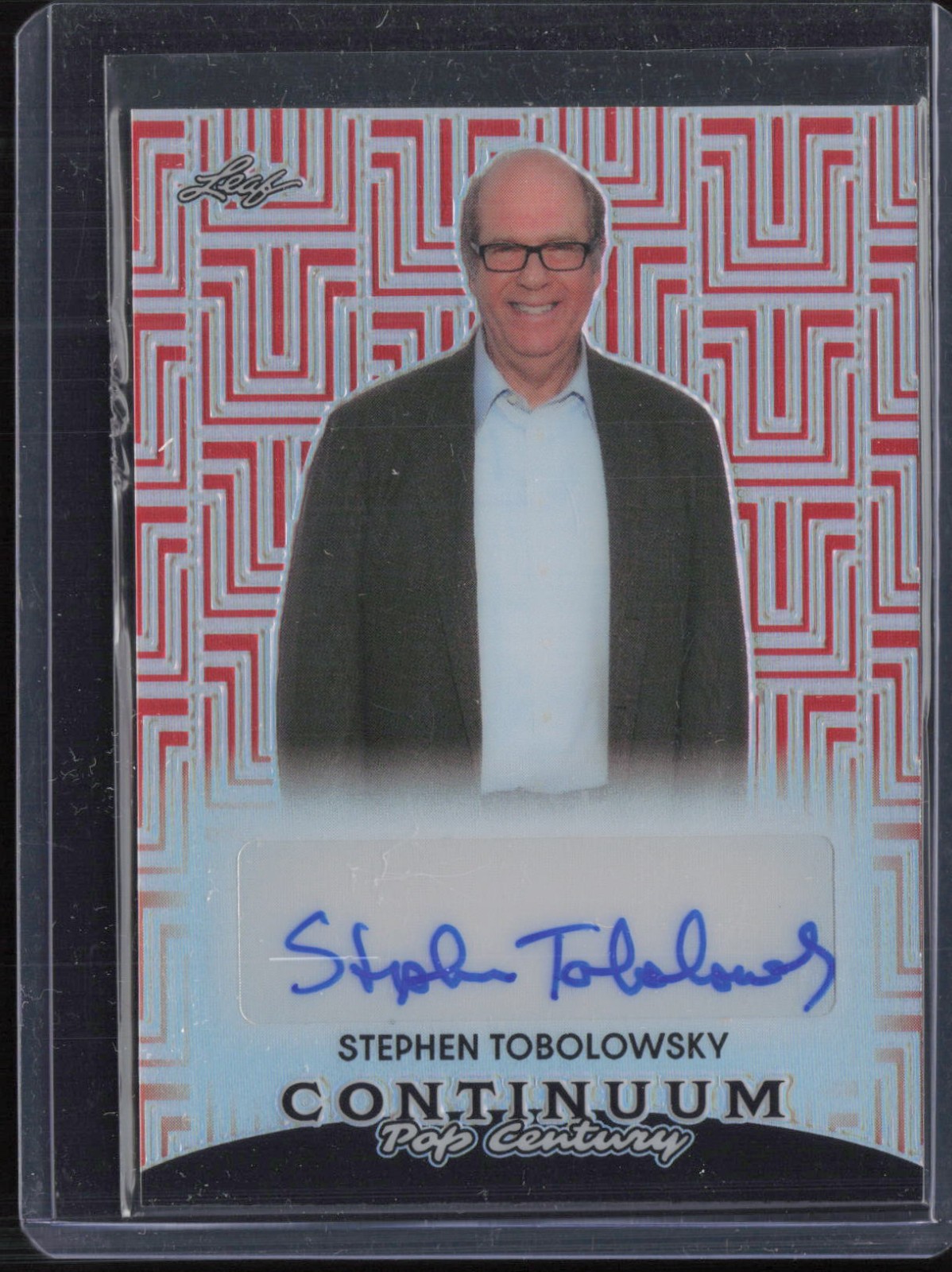 2023 Leaf Pop Century Continuum Red Stephen Tobolowsky 48/49 Auto Autograph