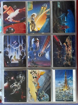 L RON HUBBARD Battlefield Earth 1995 COMPLETE SET OF 90 + WARREN/MEDALLION Cards