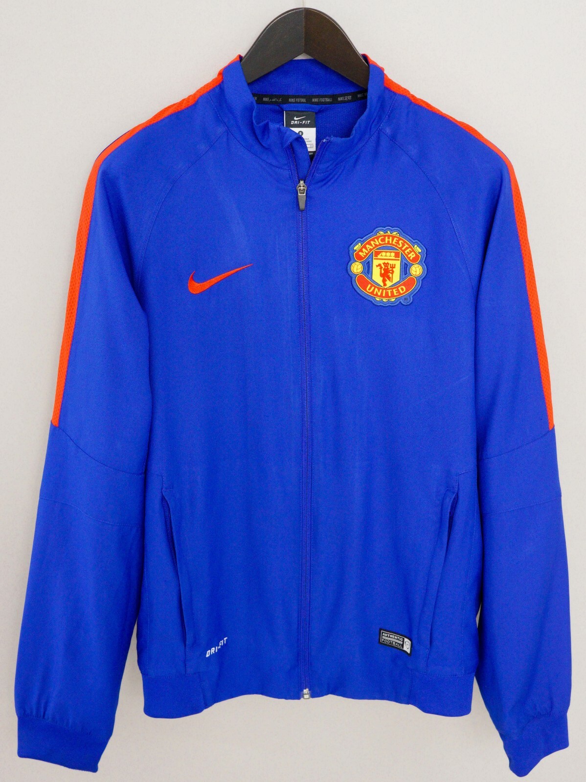 Men Nike Track Jacket Manchester United Dri-Fit Football ...