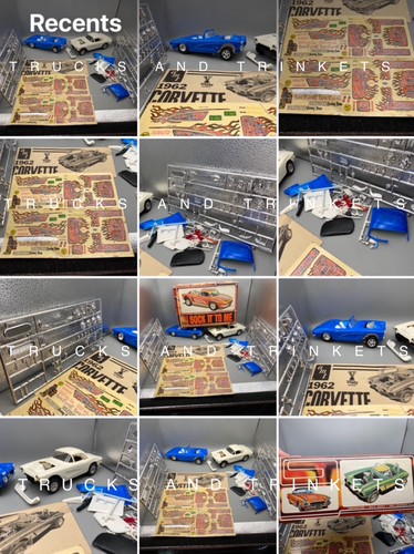1/25 Chevrolet Corvette Sock It To Me 1962 2 Cars Restore ? READ DESCRIPTION