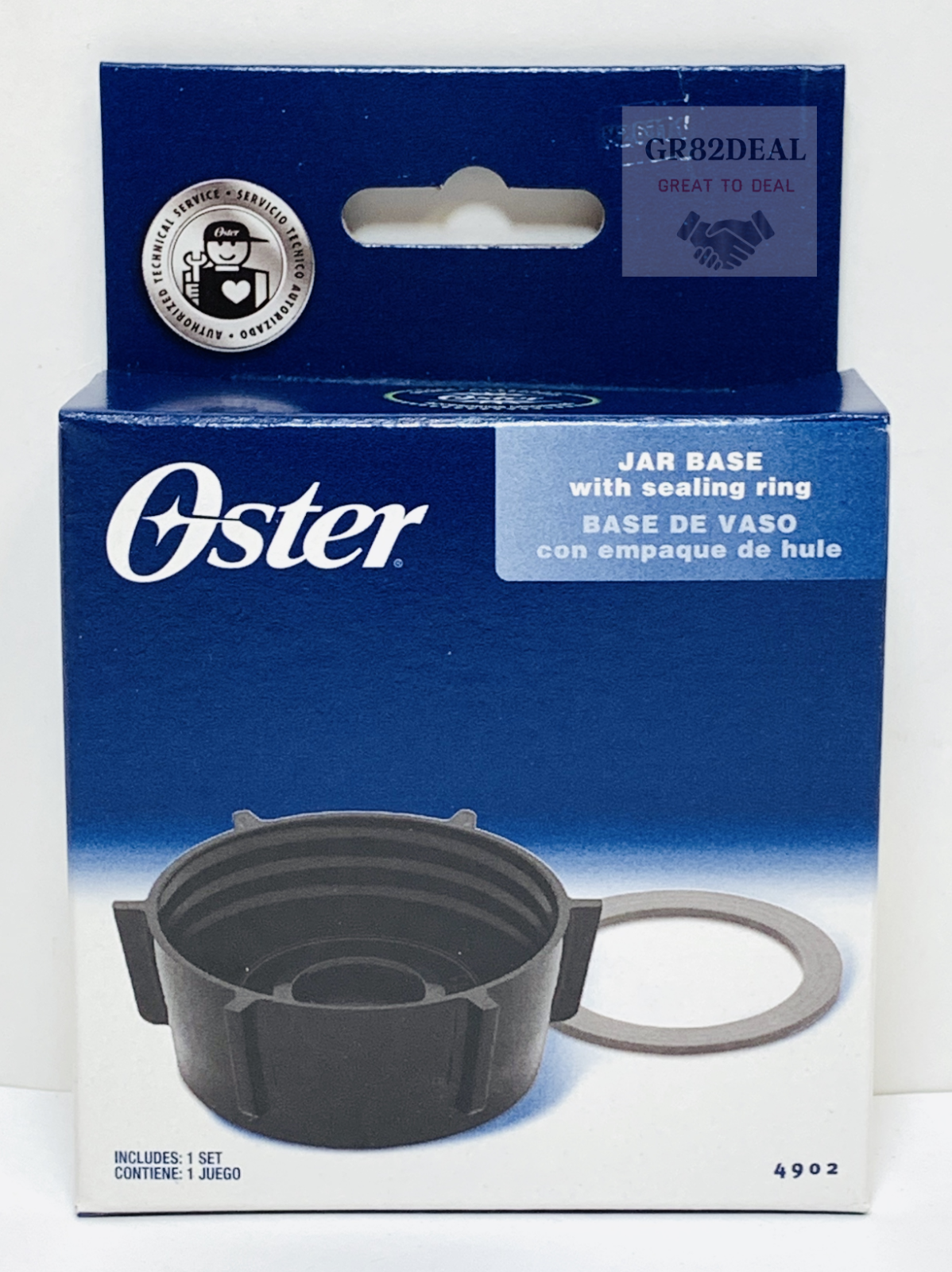 Genuine Oster 4902 Blender Jar Base With Sealing Ring Genuine Original Parts 