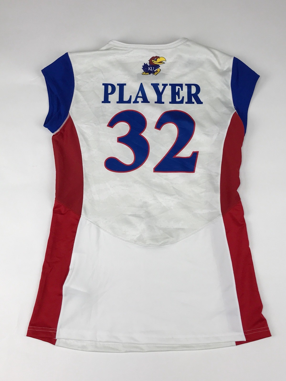New Adidas Kansas Jayhawks Mi Team Cap Sleeve Volleyball Jersey Women S Medium Ebay