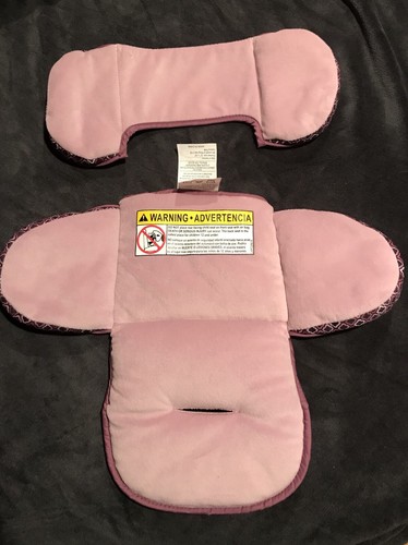 Graco 4Ever 4-In-1 Convertible Car Seat Insert Infant Padding Girl Purple Black