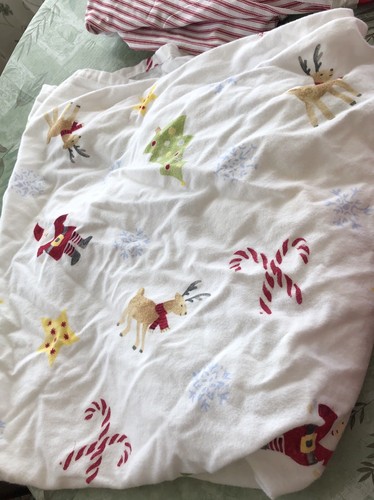 Pottery Barn Kids Christmas Crib Bedding