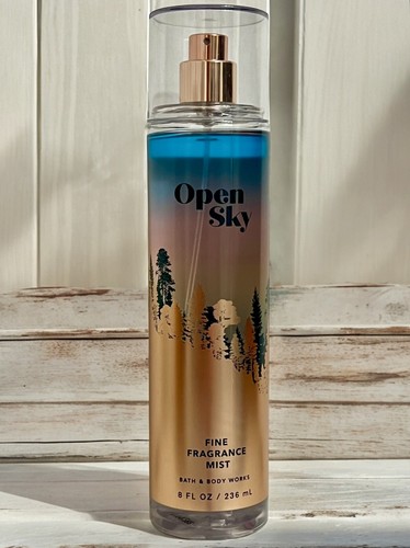 Bath and Body Works OPEN SKY Fine Fragrance Body Mist Spray 8 oz New