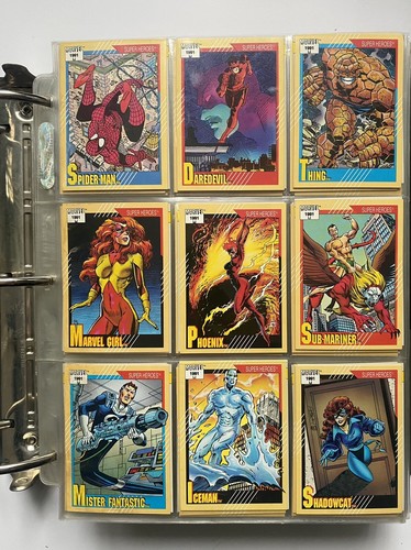1991 Marvel Universe Series 2 Impel Trading Cards Complete