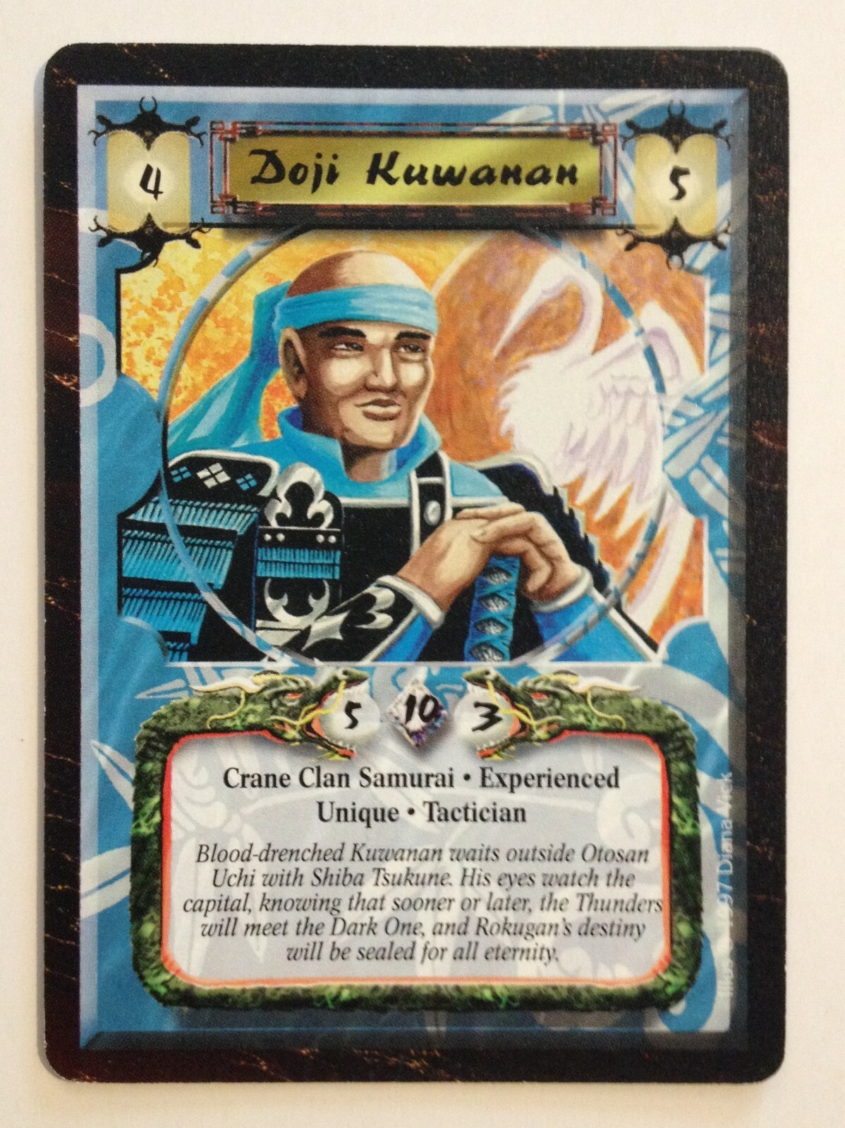 Doji Kuwanan Experienced L5R Legend of the Five Rings CCG
