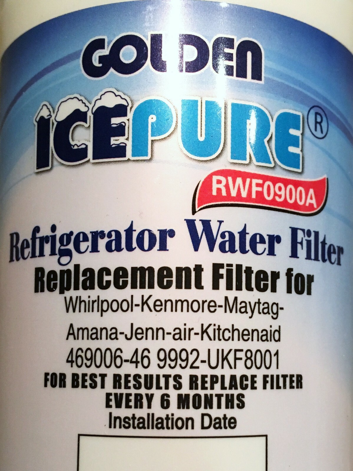 IcePure Refrigerator Water Filter for Kenmore Maytag UKF8001 46-9006 46-9992