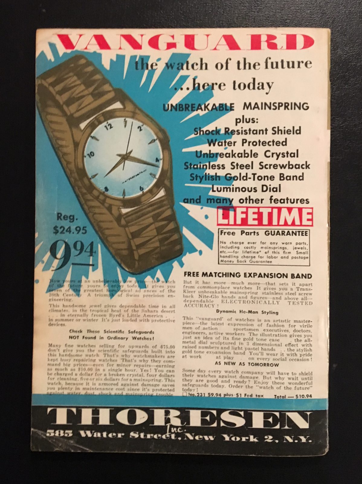 1962 Thoresen Catalog Golden Book of Super Bargains – New York, N .Y