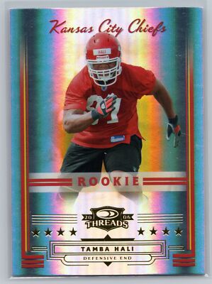 2006 Donruss Threads Tamba Hali Retail Rookies #/999 #186