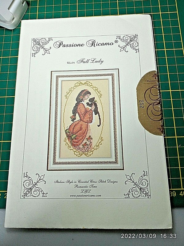 Grille Broderie Point De Croix Passione Ricamo Rl 04