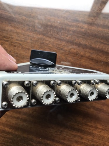 Alpha Delta DELTA 4 SO-239 coax switch Nice Condition Works Great